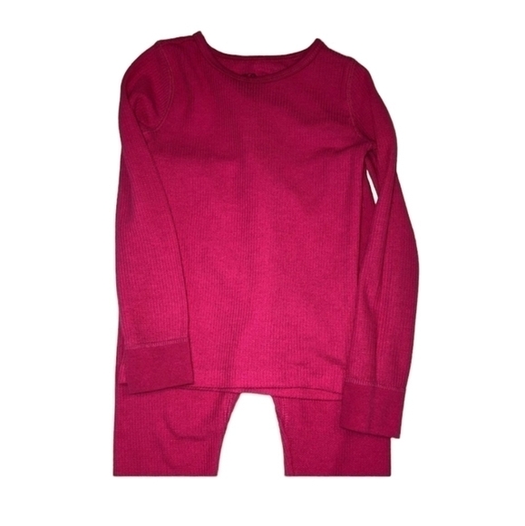 Fruit of the loom size XS (4/5) pink long underwear - Picture 1 of 6